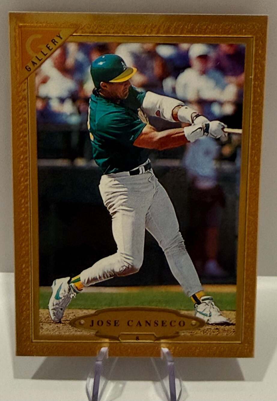 1997 Topps Gallery Jose Canseco Baseball Card